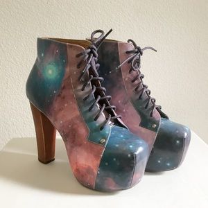 Jeffrey Campbell Pink Cosmic Lita Boot